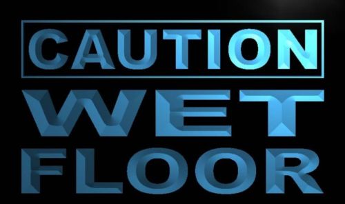 Caution Wet Floor Neon Light Sign